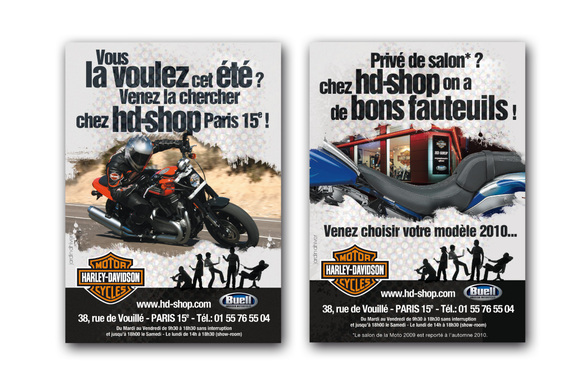 Publicités, annonces presse, affiches